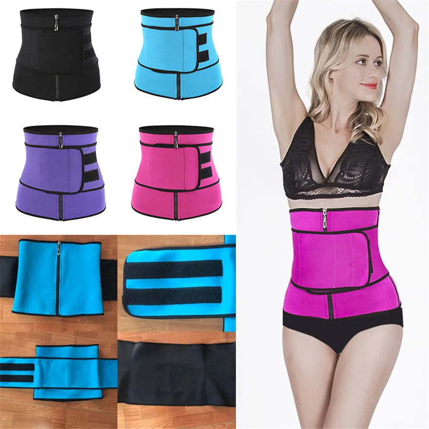 Women's Sports Belts Body Shaping Waist Cincher Trainer Corset Underwear Slimming Clothes items S-3XL Remark Size