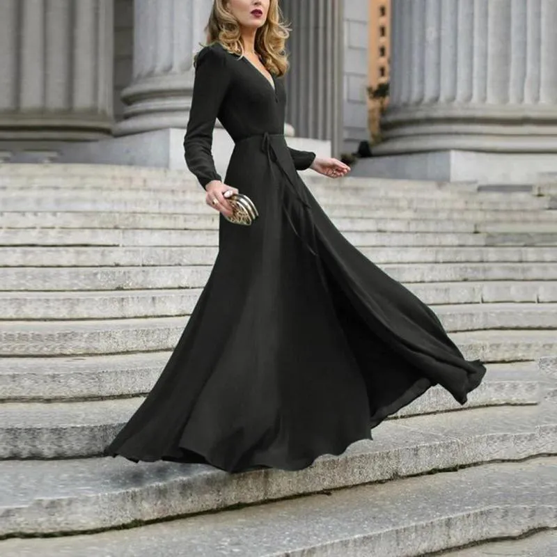 Formal Dresses Wine Colored Dresses For Wedding Guest Fall Evening Dresses Yuwull Women's Fashion Long Sleeve Formal Dresses Wine Colored Dresses For Wedding Guest Fall Evening Dresses Yuwull Women's Fashion Long Sleeve