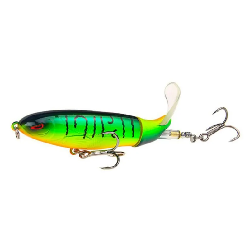 Premium 100mm/13.2G Whopper Plopper Top Water Popper Ultralight Fishing  Lures With Rotating Soft Tail Hard Bait Wobblers Ppigg 571 X2 From  Loungersofa, $1.41
