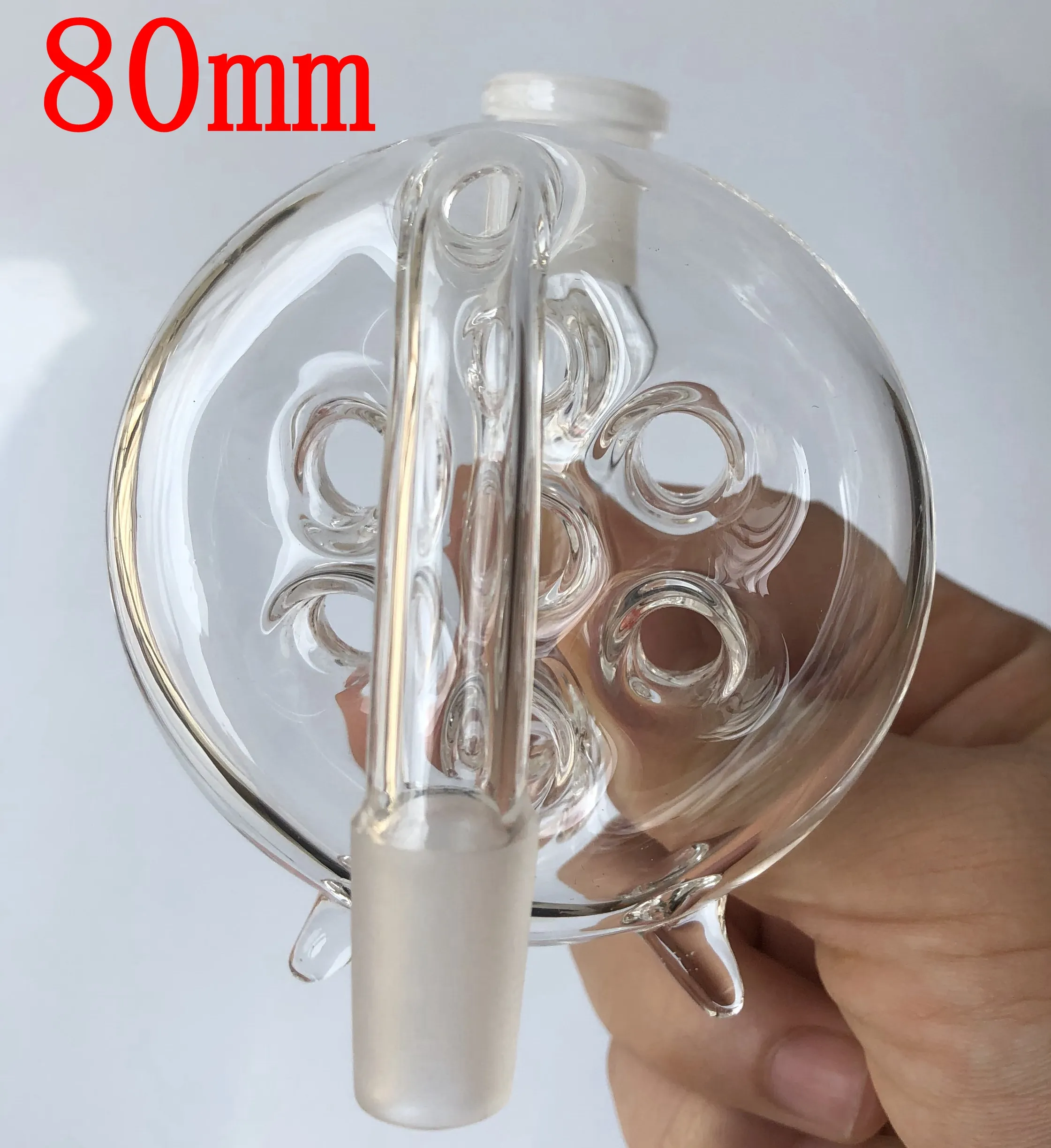 Shisha-Aschefänger-Löcher perc 14-mm- und 18-mm-Gelenkadapter Perkolator-Rückgewinnung Aschenfänger für Glasbongs-Dab-Rig