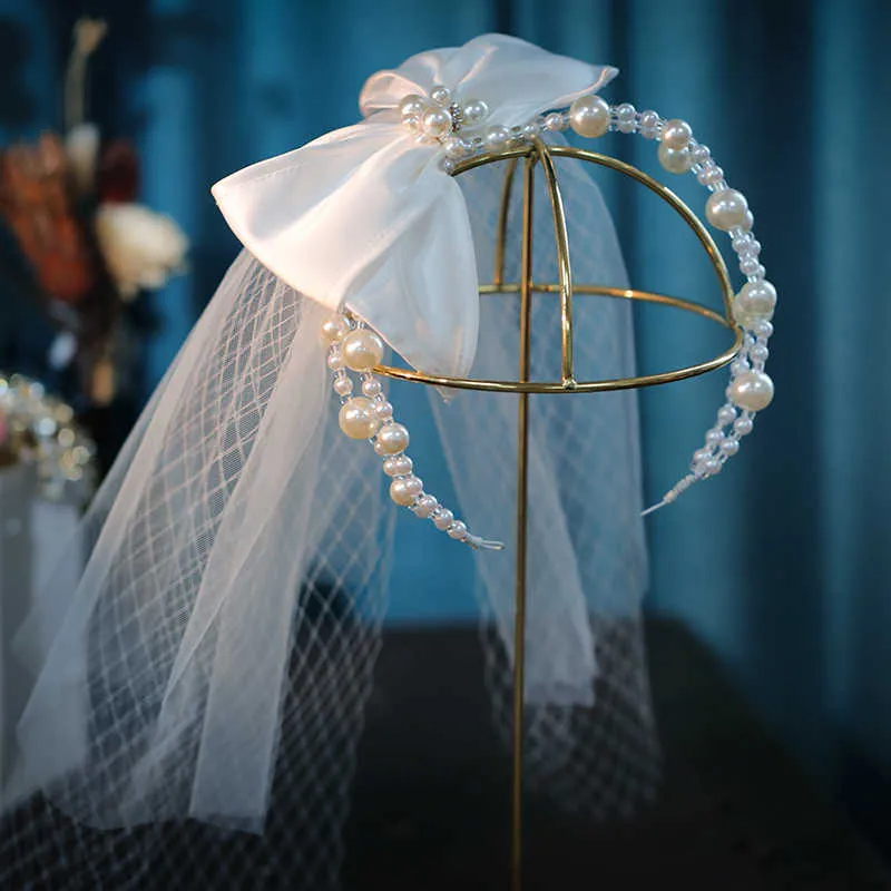 Véu de noiva do casamento véu Mariage Novias Voile Novia Accesorios Acessórios nupciais Veils Bruiloft Accessoire Mariage X0726