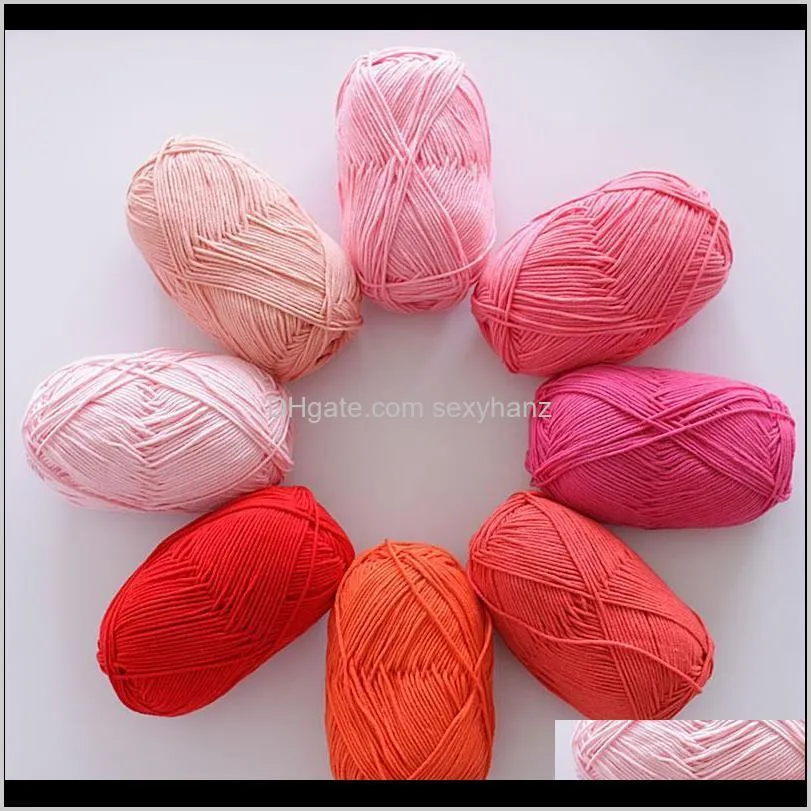  shipping 100g milk cotton wool crochet parquet blanket scarf weave material science package transmission line course 25-481