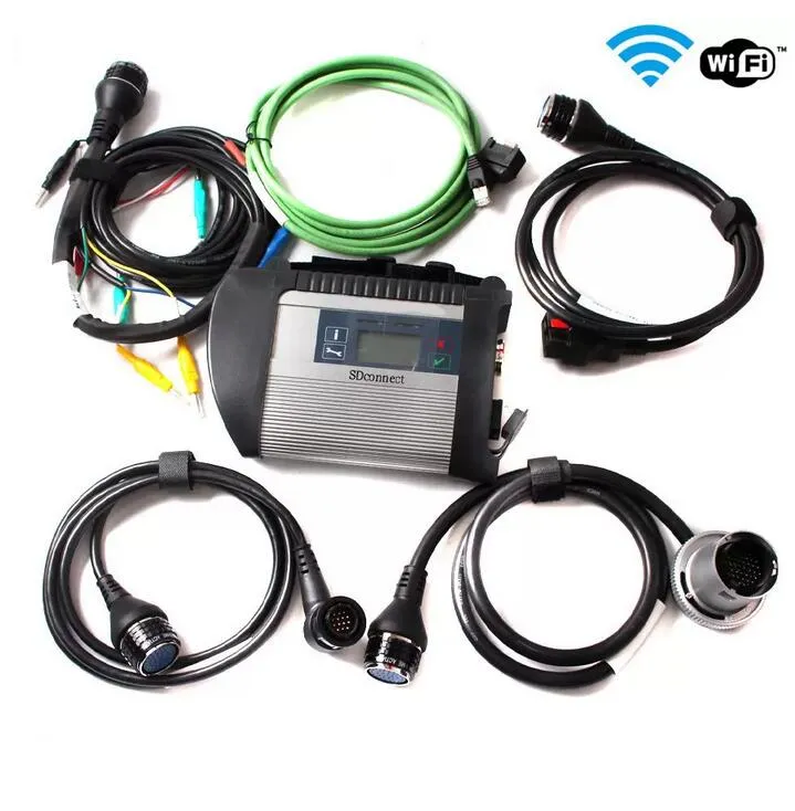 2022 Wifi Newest Full Chip MB STAR C4 SD Connect Compact C4 Software 06/2020V Mb star Multiplexer Diagnostic Tool For Car &truck