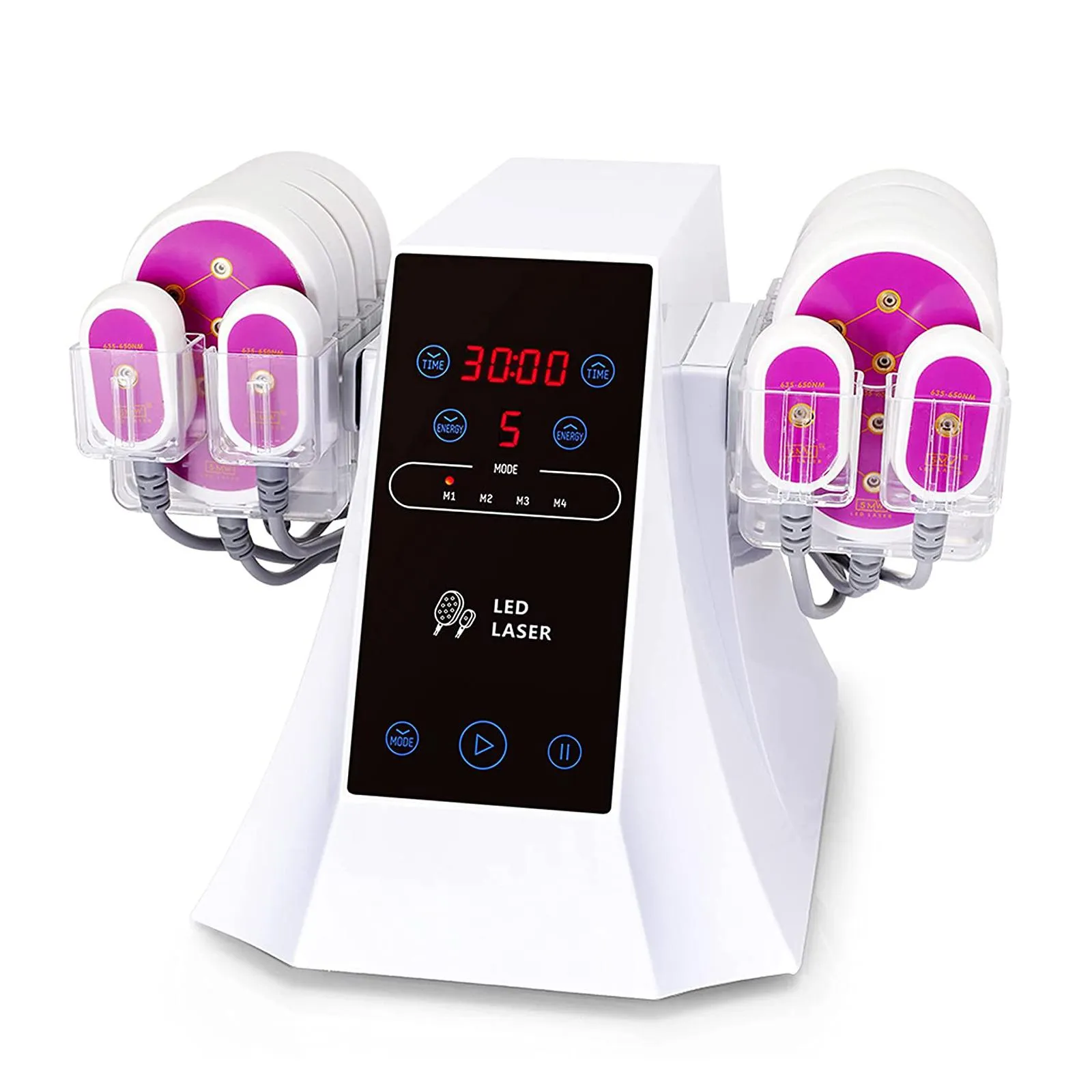 Top quality Body Shaping Massager 12-Pad Light Care Pad Device for Anti Cellulite Beauty Machine Elitzia ET1210J