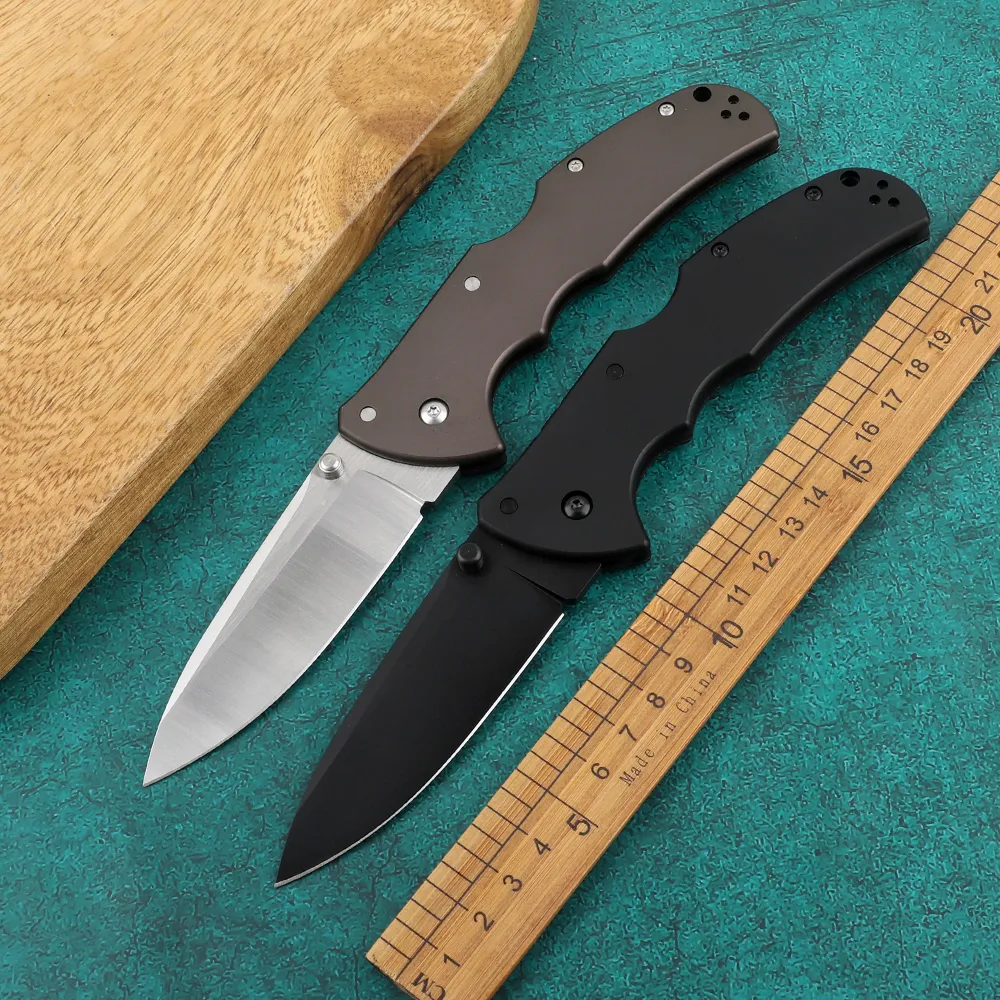 Coltello pieghevole manico in alluminio S35VN outdoor tattico campeggio caccia sopravvivenza EDC cucina tascabile