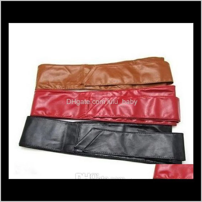 wholesale new fashion soft leather bow stripes ladies belt big size plastic body girdle
