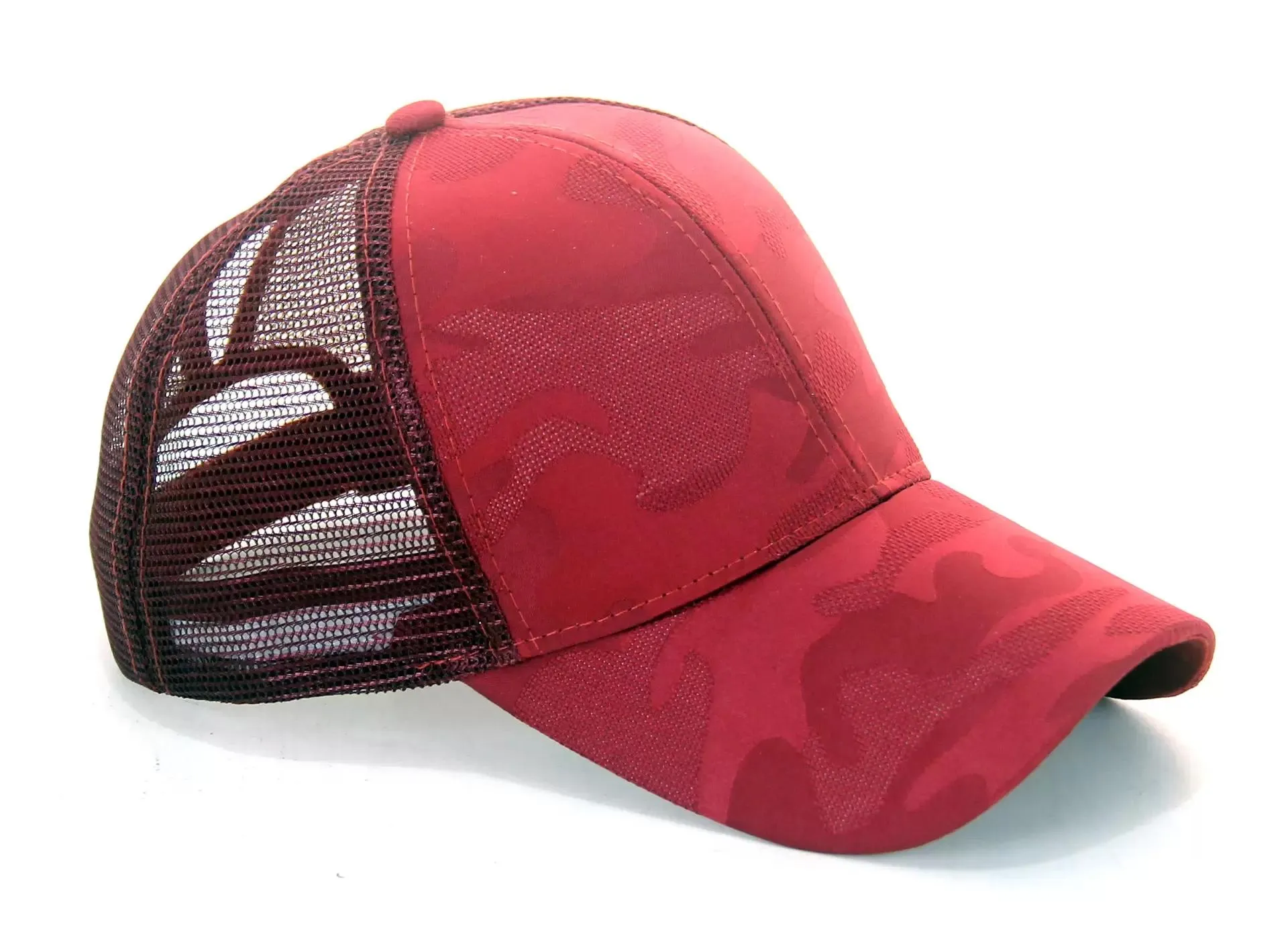 Women Baseball cap Hip Hop Camouflage Jacquard Hat Breathable Mesh Back Adjustable Shading cap JXW871