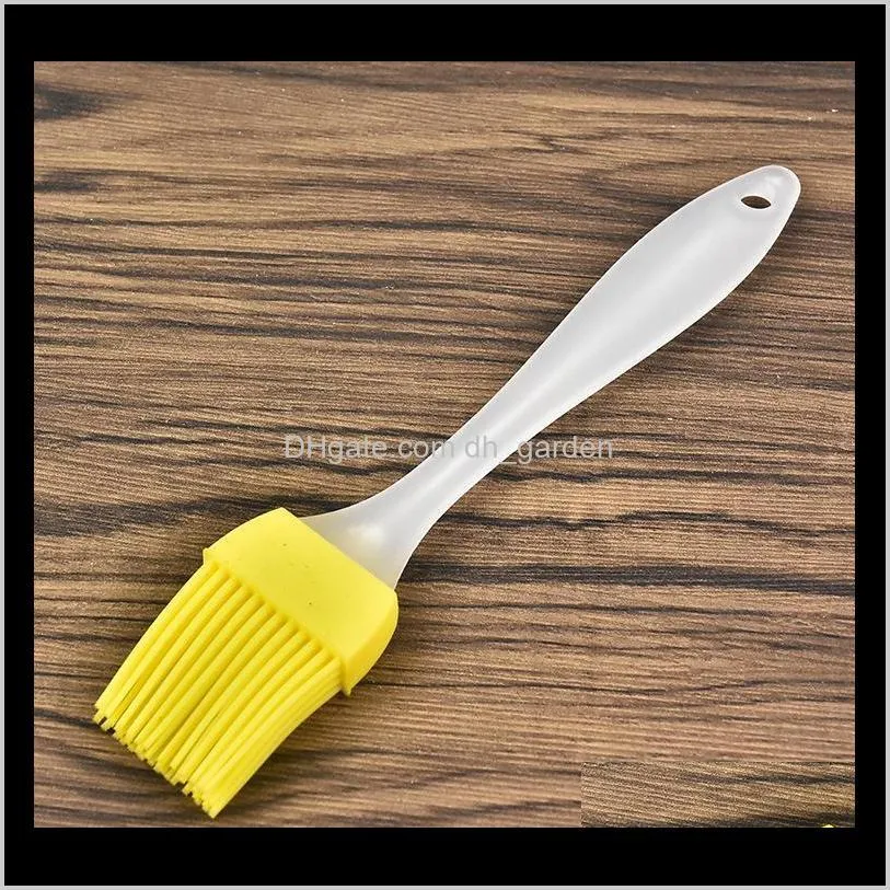 kitchen baking tools silicone bbq oil butter brush cook pastry grill food bread bakeware oil cake cream bbq silicone hair brush dh0466