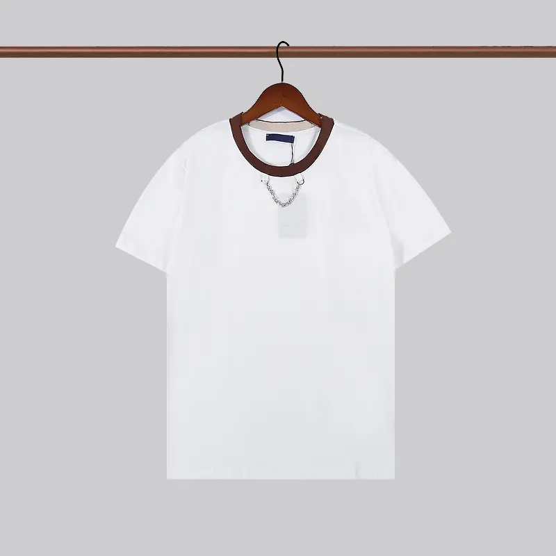 Date Summer T-shirt Designer Tshirt Luxe Hommes T-shirts Noir Blanc Couleur Lettres À Manches Courtes Hommes Femmes 100% Coton Manches Taille S-2xl 11