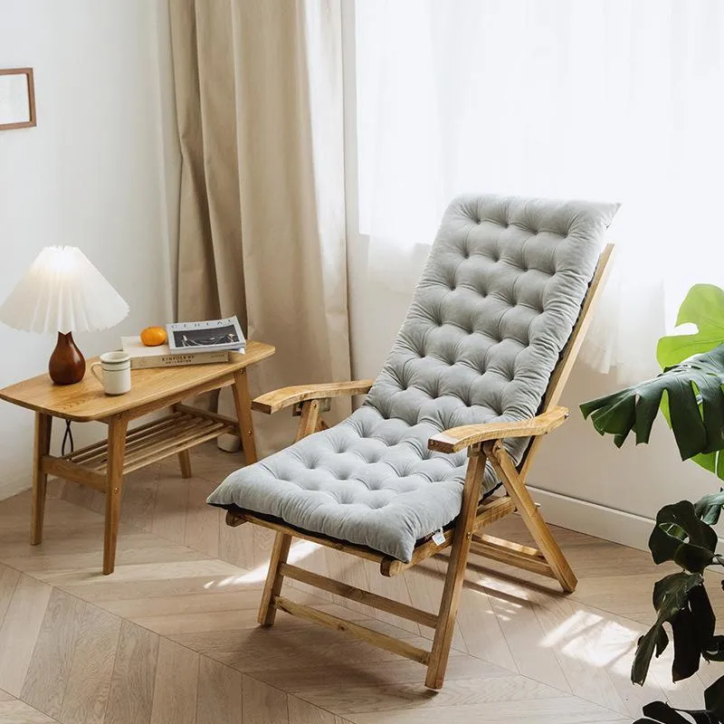 Yastık/Dekoratif Yastık Evrensel Kalın Geri Yatırcı Sandalye Yastık Açık Güverte Ped Güneş Şezlongları Yastıklar