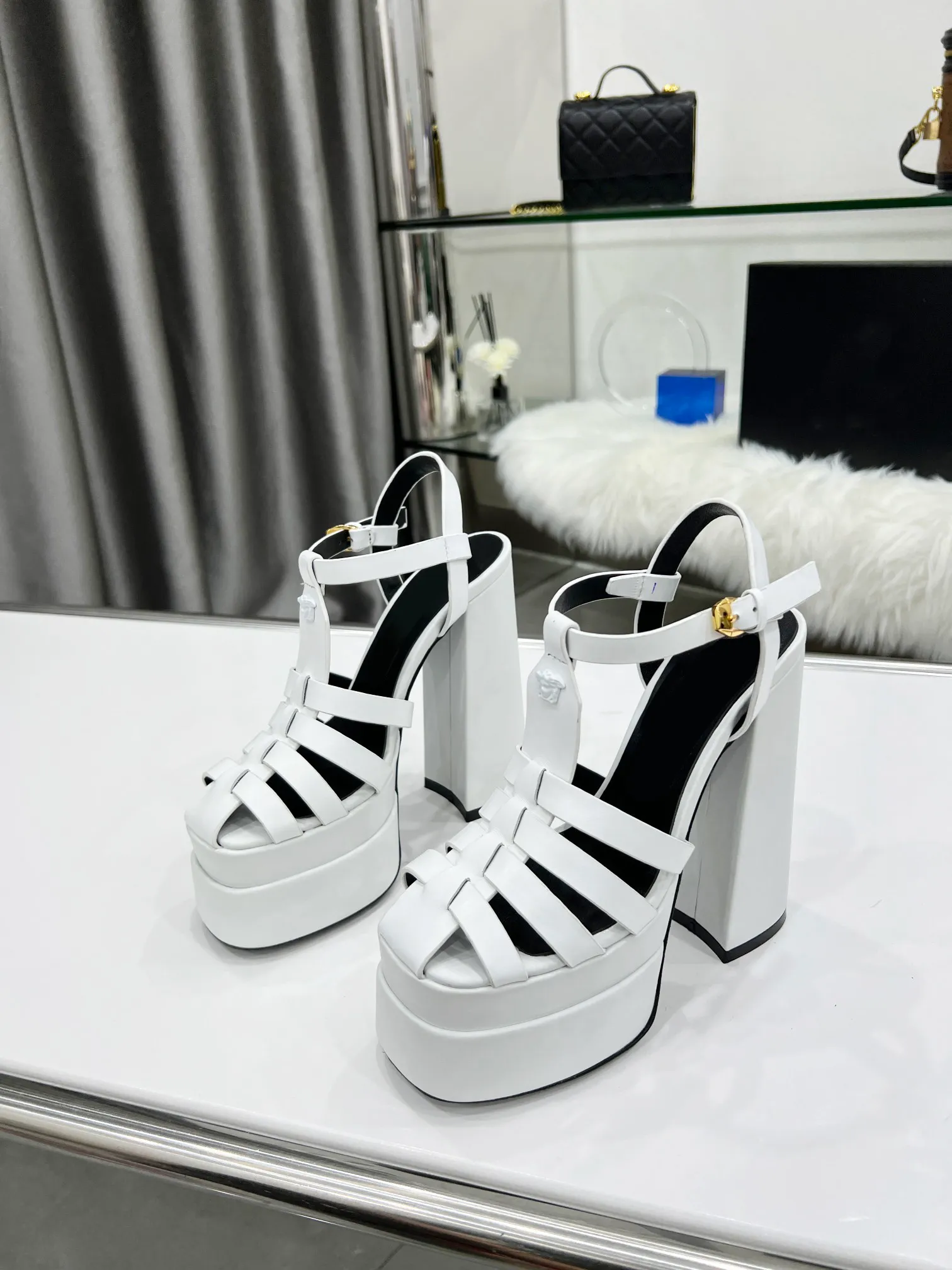 Bold shoes bring fashion to heel