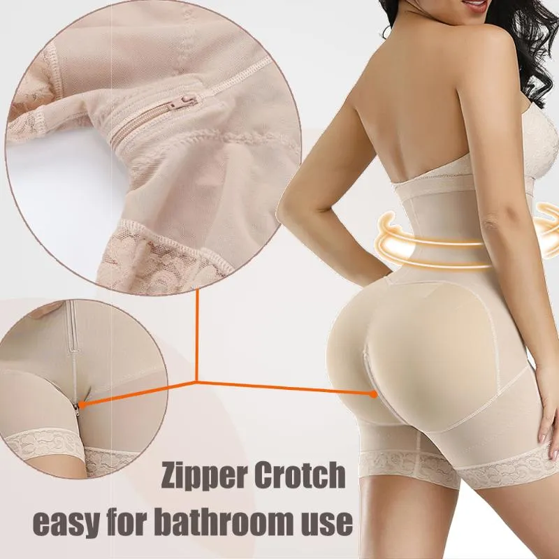 Женские формирователи Fajas Colombianas Reductora Bulifter Tummy Control Body Shaper Train Trainer Trainer Corset Chapeeaved Bodysuit Похудение нижнее белье 6x