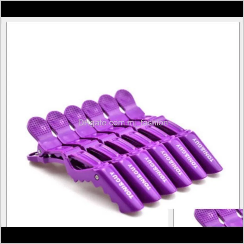 professional salon section hair clips diy hairdressing hairpins plastic hair care styling accessories tools hair clipsps2446
