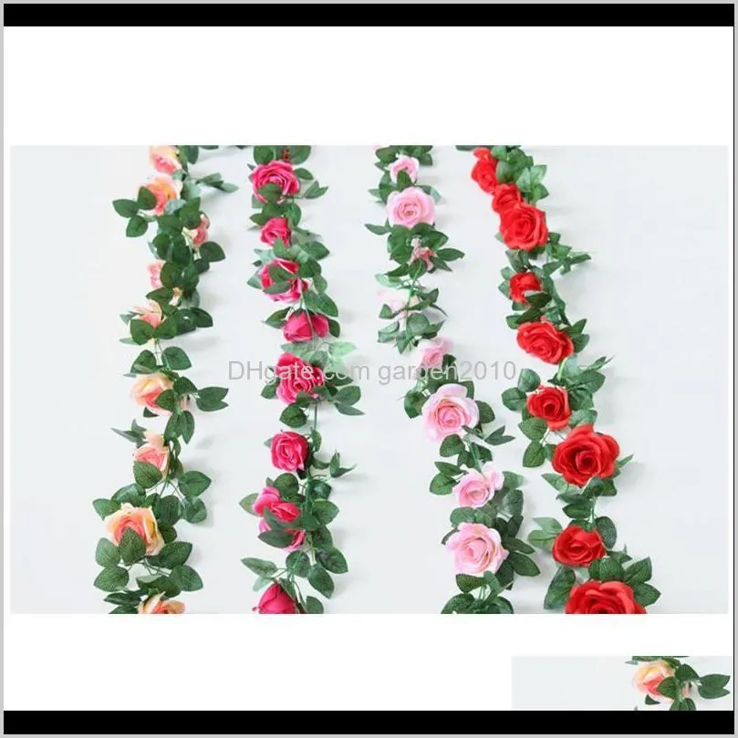 lifelike elegant party wedding decoration hotel accessories garden simulation artificial flower vine 16 rose home leaf ornaments