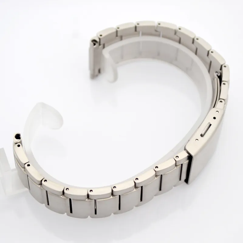 Universal Solid Flat Interface Titanium Watch Watch Metal Pasek Bransoletka Tytaniumalloy Mężczyznę 20 21 22 23 mm260h