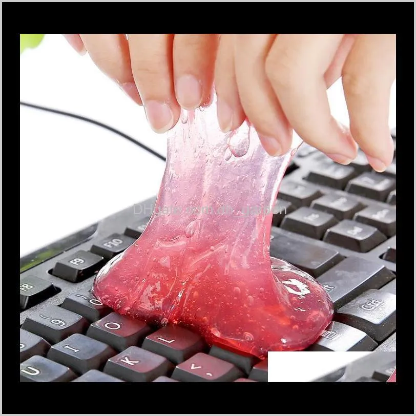 magic dust cleaning high-tech transparent cleaner compound slimy gel keyboard cleaner/super computer cleaner /monito for keyboard lapto