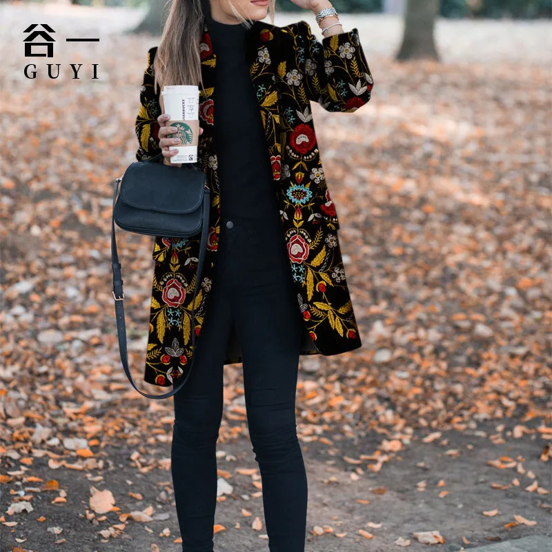 Printed coats for ladies sale