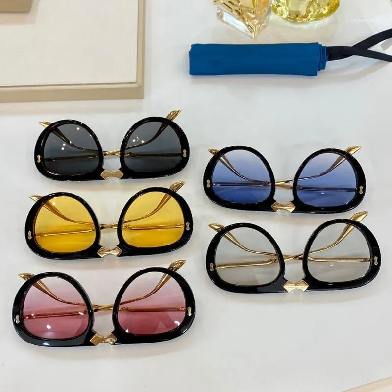 العلامة التجارية desinger المرأة النظارات الشمسية مرآة نظارات الشمس سيدة الظل uv400 كريستال الأزياء أعلى جودة 1