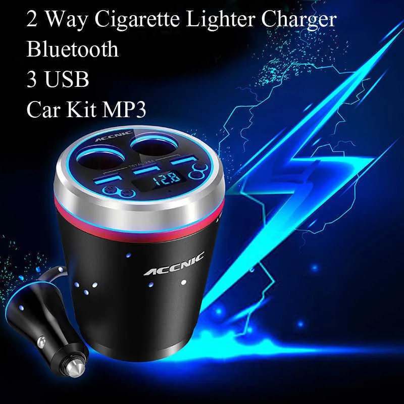 3-Ports-USB--With-TF-Micro-Music-MP3-Player-Bluetooth-Car-Kit-FM-Transmitter-HandsFree