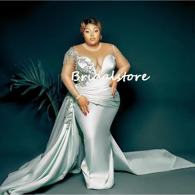 silver plus size formal dress silver evening dresses plus size Elegant Silver Sequins Lace Long V-neck Plus Size Prom Dress-parroquiadesanalbertomagno.com