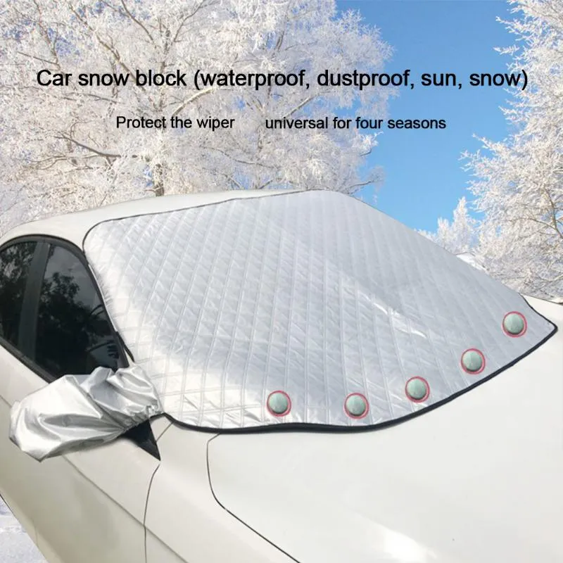 Couverture de pare-brise de voiture, couverture de protection contre la