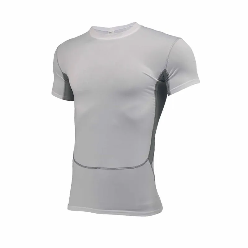 Running Jerseys Men Compression Short Sleeve T-shirt Sport Tops Quick Dry Male Gym Fitness Shirts Bodybuilding Workout Summer Tee Shirt