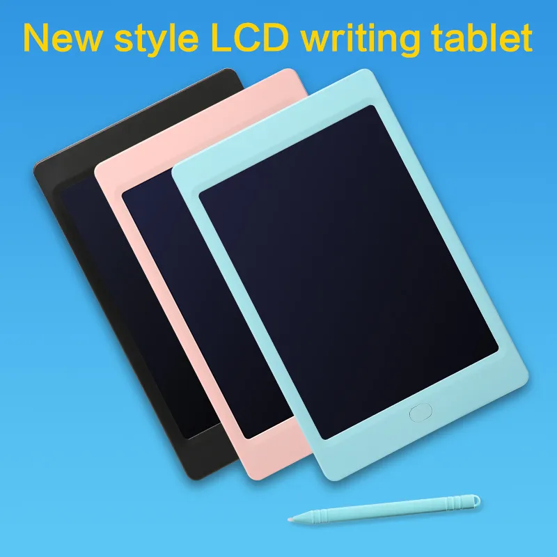 Mais novo desenho 8.5 "LCD Escrita Tablet Tablet Eletrônica Graphic Board Ultra-fino Portátil Handwriting Almofadas com caneta Presentes para crianças