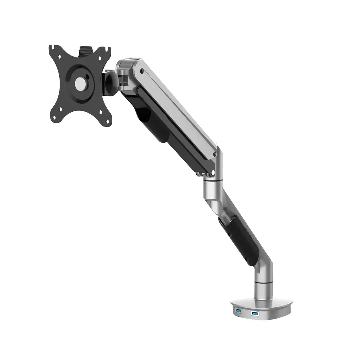LOCTEK Single/ Dual Monitor Bracket Arms Mount Desktop Stand 360 Degrees Rotating for 17- 32 inch Computer