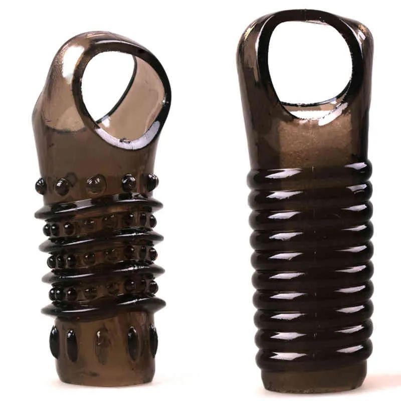 Nxy cockrings penis ring kuk ärm för män erektion täcker vuxna penisring par spel manlig cockring erotisk dildo sexleksaker butik 0214