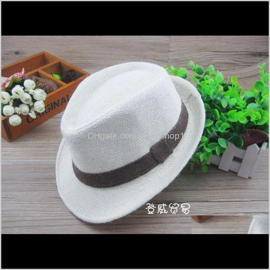 fit baby age 2-6t children fedora hat 4colors kids fashion hats baby formal caps boys accessories