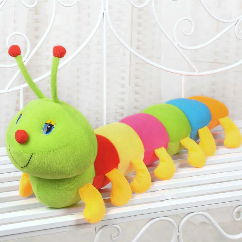 Buntes Raupe Pluschspielzeug SuBe Insektenpuppe Mit Weicher PP Baumwollfullung Fur Kinder Erwachsene Von 5 01 DHgate