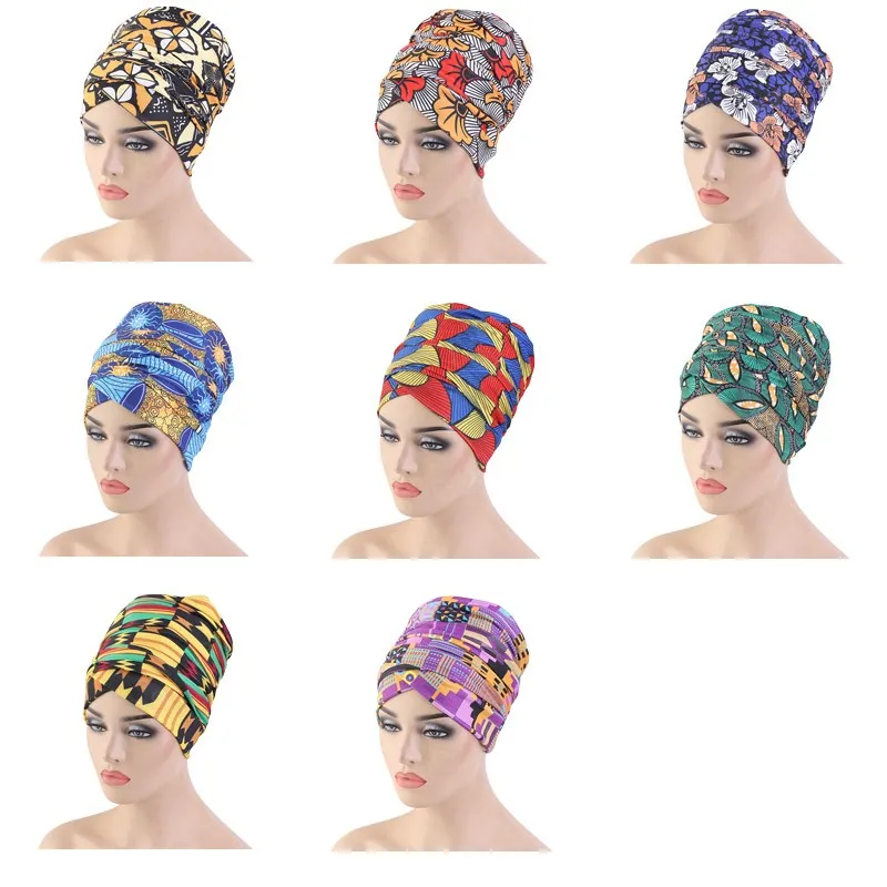 Big Size Satin Cap Women Nightcap Soft Extra Large Print Round Wrap Shower Bonnet Hair Styling Care Lady Sleep Hat Headwrap