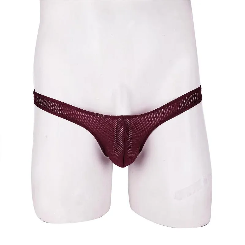 Avant Garde Men's Underwear Skimpy String Bikini Pouch Thong Pants -  G-strings & Thongs - AliExpress