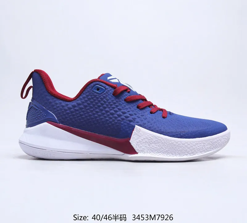 2021 Air Cushion Combat Basketball Shoes For Mens Mamba Fury Black White Red High Quality Kbed 11 EM Low Fashion Sports Sneakers