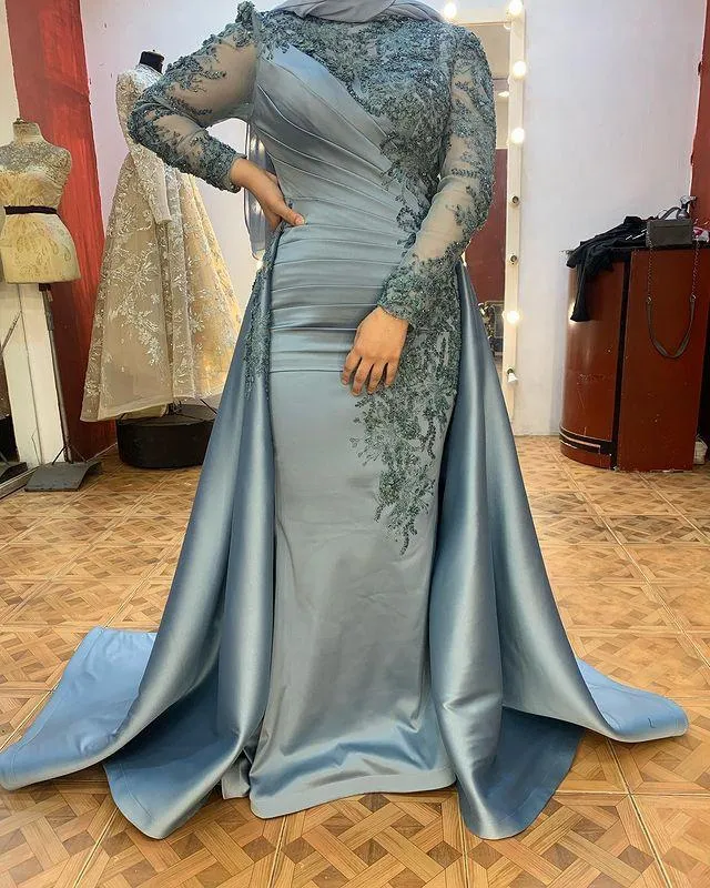 2024 Elegant Light Blue Muslim MOB Dresses Lace... From Haiyan4419, $144.35 | DHgate.Com 2024 Elegant Light Blue Muslim MOB Dresses Lace... From Haiyan4419, $144.35 | DHgate.Com
