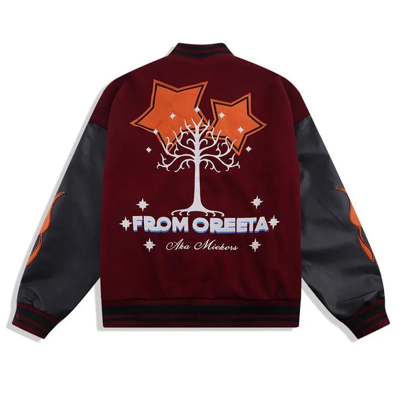 超豪華 男性のジャケット秋のヒップホップスター刺繍爆撃機長袖puカジュアルな服装ストリートウェアのためのカジュアルな衣装のコート 銀座店で購入 Alfatehtrading Com 超豪華 男性のジャケット秋のヒップホップスター刺繍爆撃機長袖puカジュアルな服装ストリートウェアのためのカジュアルな衣装のコート 銀座店で購入 Alfatehtrading Com