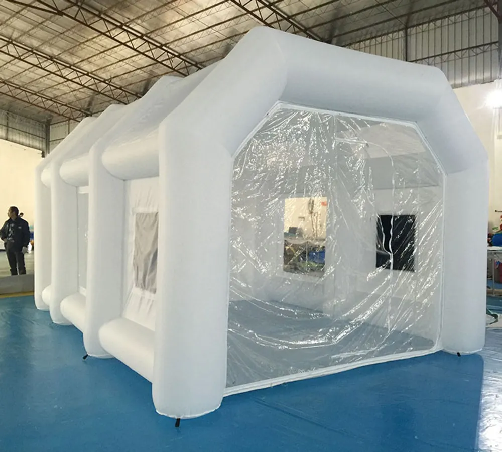 Wholesale Portable White Inflatable Spray Booth Tent For Used Trucks