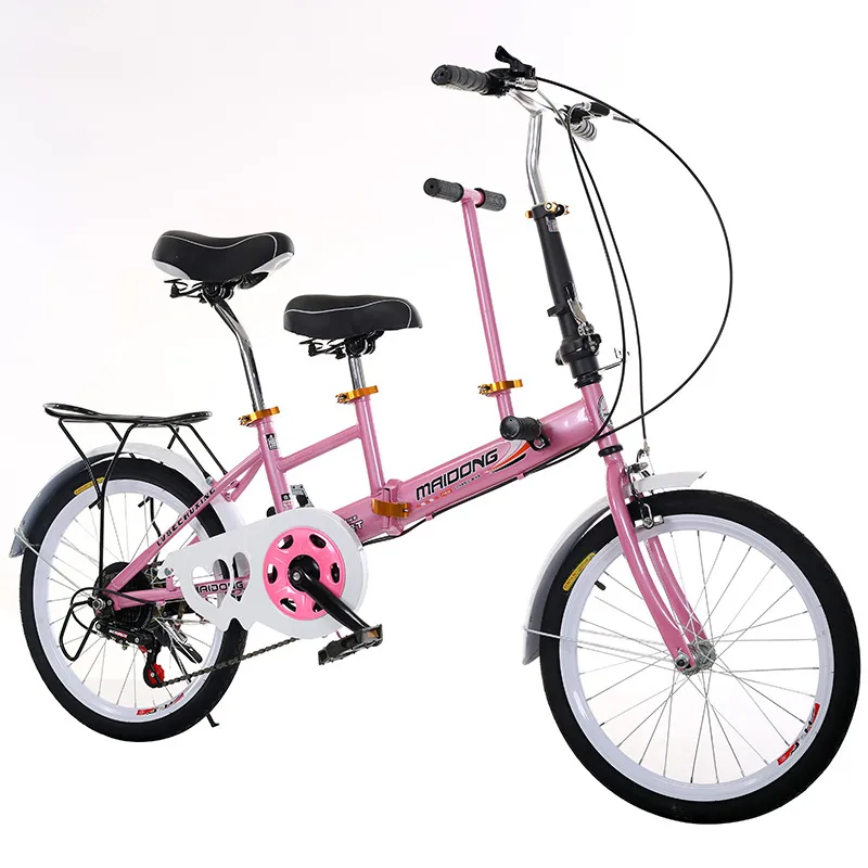 20 Foldable Bike With 7 Speeds Carbon Steel Frame Aluminum Alloy