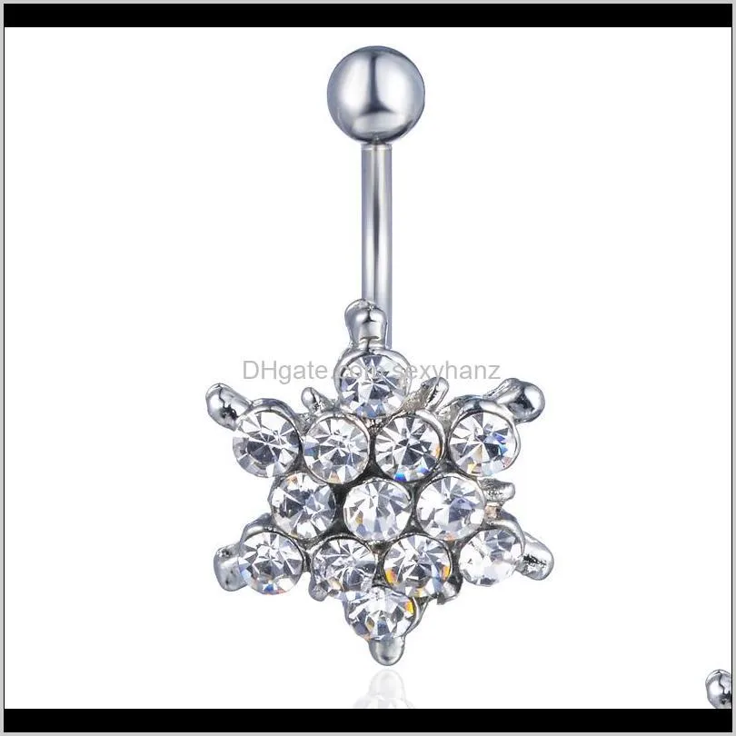 d0747 ( 1 color ) nice style belly ring pink color as imaged waterroop piercing body jewlery navel belly ring body jewelry