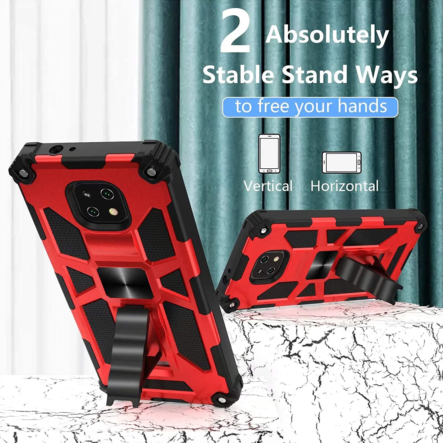 Phone cases For Samsung A13 A03S A22 A02 A82 A42 A72 A52 A71 A51 5G A12 A02S OB MB A32 A31 A21 A21S A11 A41 Magnetic Car Mount With Kickstand Shockproof Cover