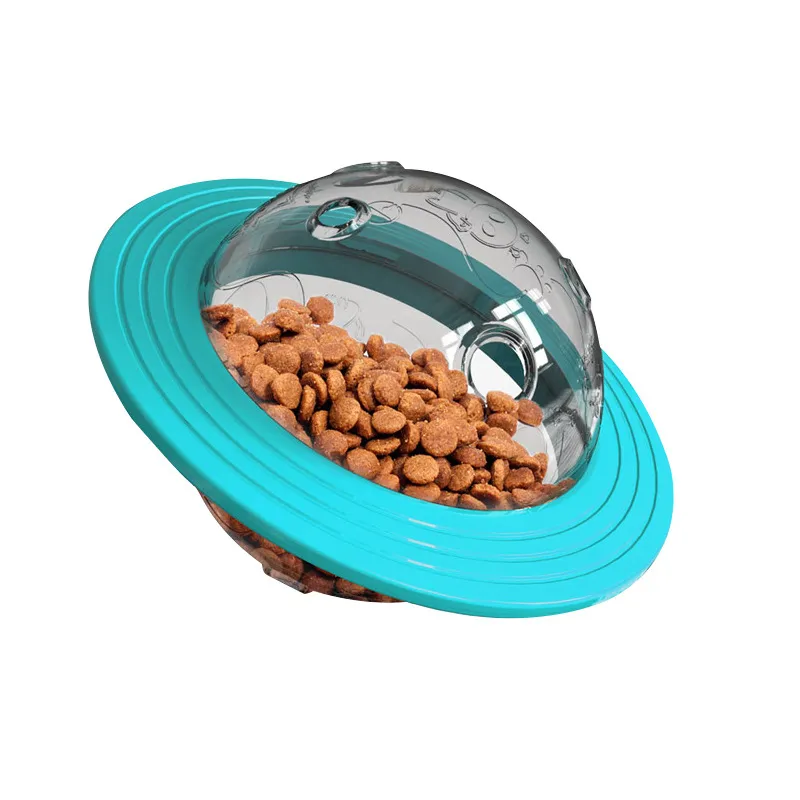 Dog Treat Ball IQ Training Treat Dispensing Dog Toys Interactive Food  Puzzles Ball for Dogs Cats Pet Slow Feeder Ball Robot Green 