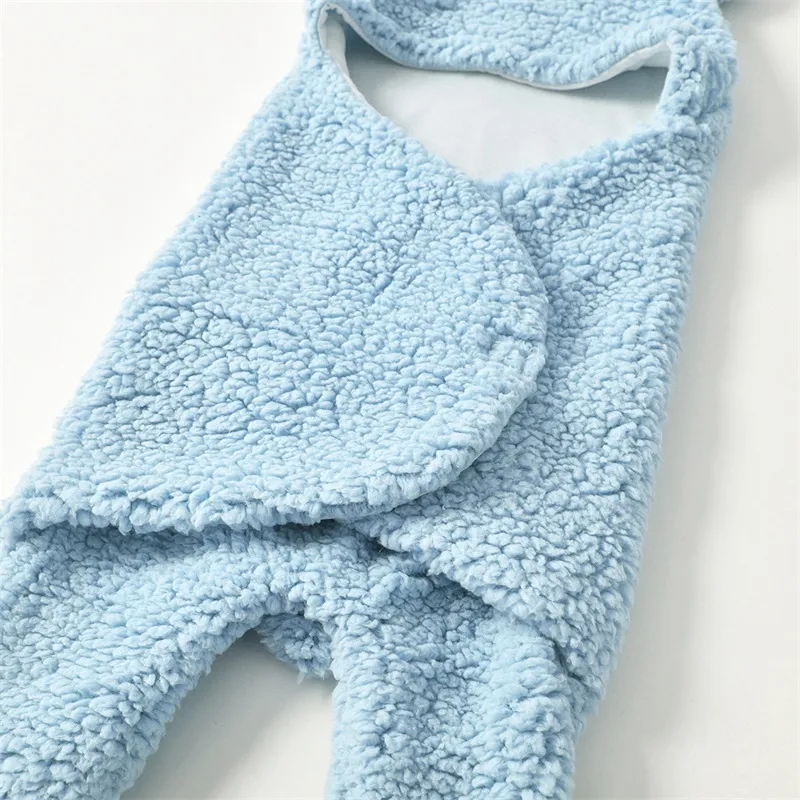 0-12メモンの赤ちゃんの毛布生まれたばかりの5色かわいい綿の赤ちゃんスワードル寝ている毛布男の子ガールラップスワッドル1840 Z2
