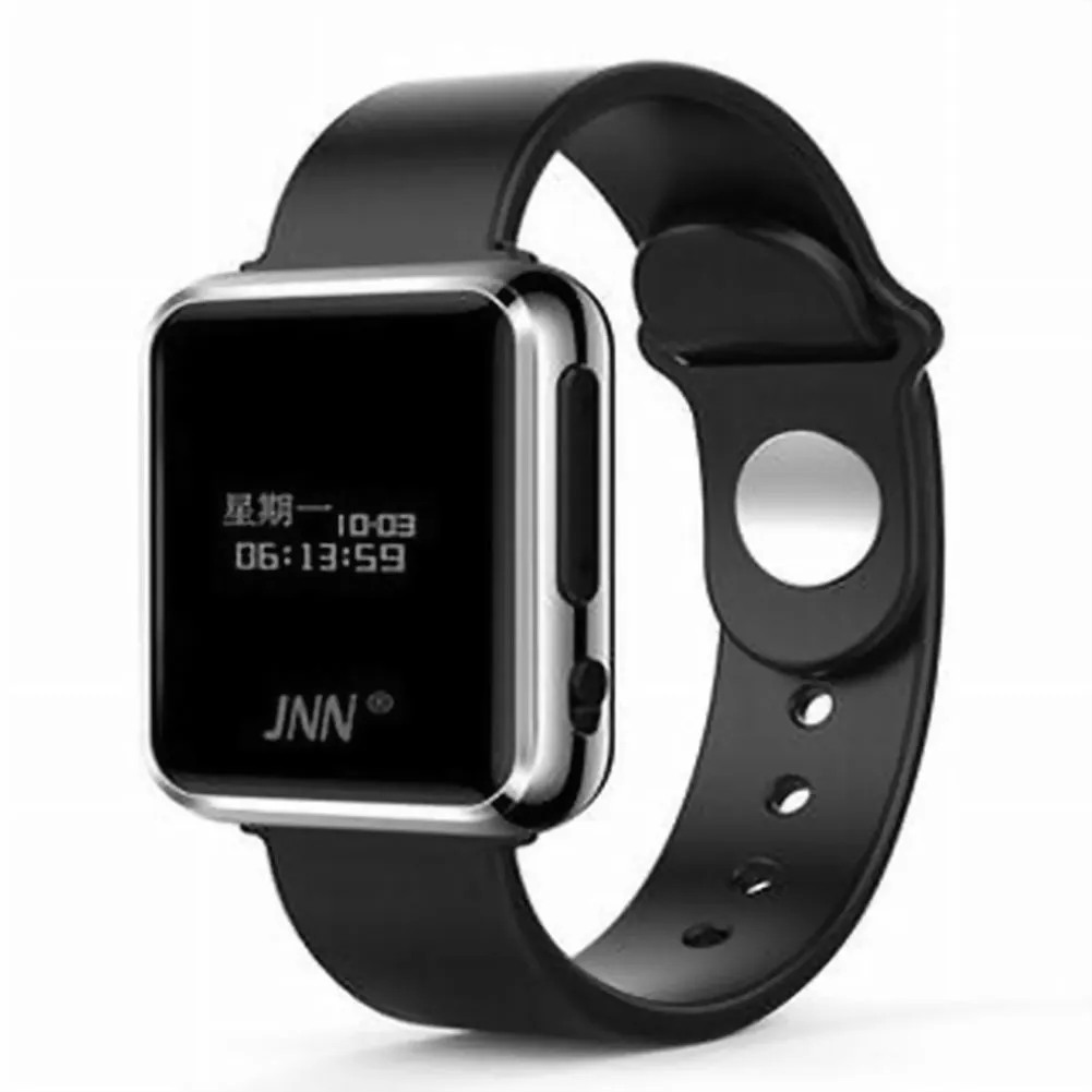 JNN S5 Digital Voice Recorder Professional Micro USB Drive OLED Screen Watch Record 8GB 16GB 32GB MP3 Player Wristband VOX Control Evidence Collector