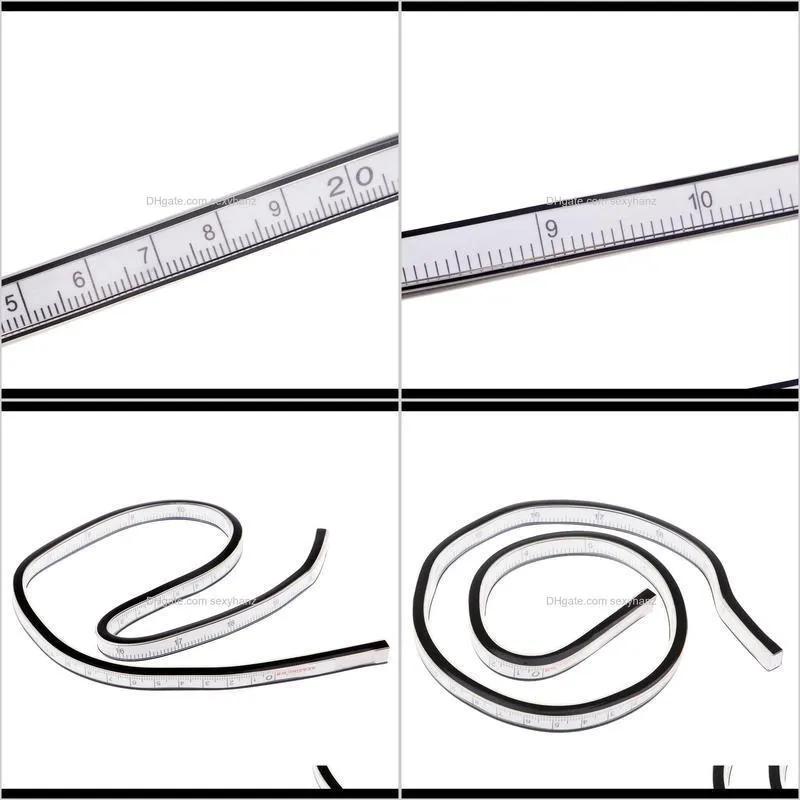 50cm flexible curve ruler drafting drawing measure tool woodworking craft