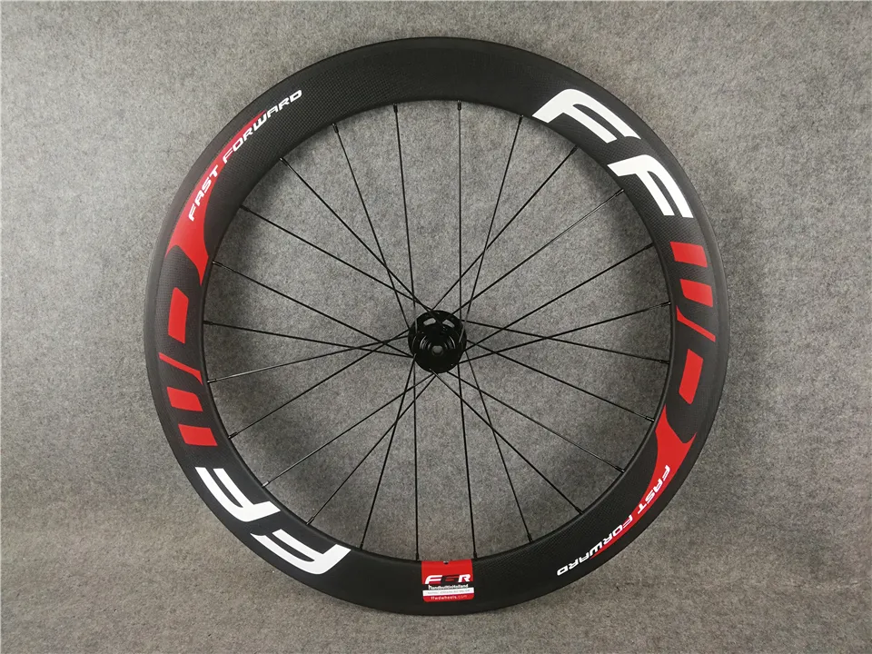 FFWD F6R 60mm Carbon Road Bike Wheelset 700c 3K Matte 23mm Width