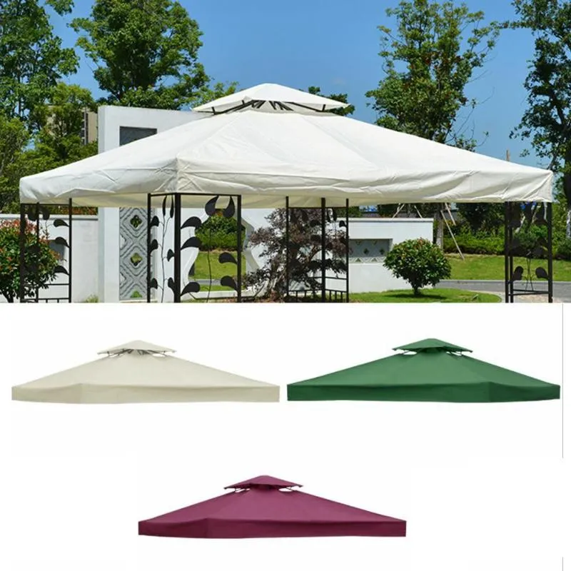 Tenten en schuilplaatsen Outdoor Tent Top Cover Patio Gazebo Vervanging voor Yard Camping Wandelen