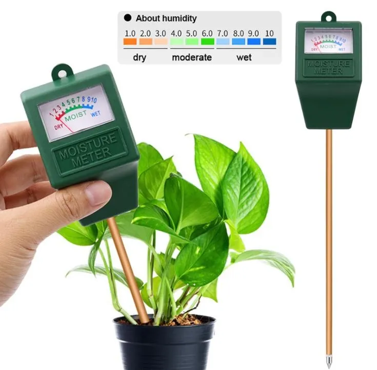 Probe Watering Soil Moisture Meter Precision Soil-Tester Analyzer Measurement for Garden Plant Flowers RRA9791