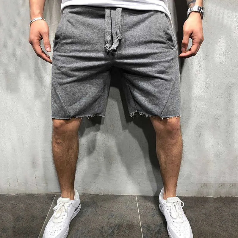 Men's Shorts Seven Joe Men New Cotton Shorts Men's loose Short Trousers Bodybuilding Jogger Mens gym Sweatpants Fitness Workout Short G230315