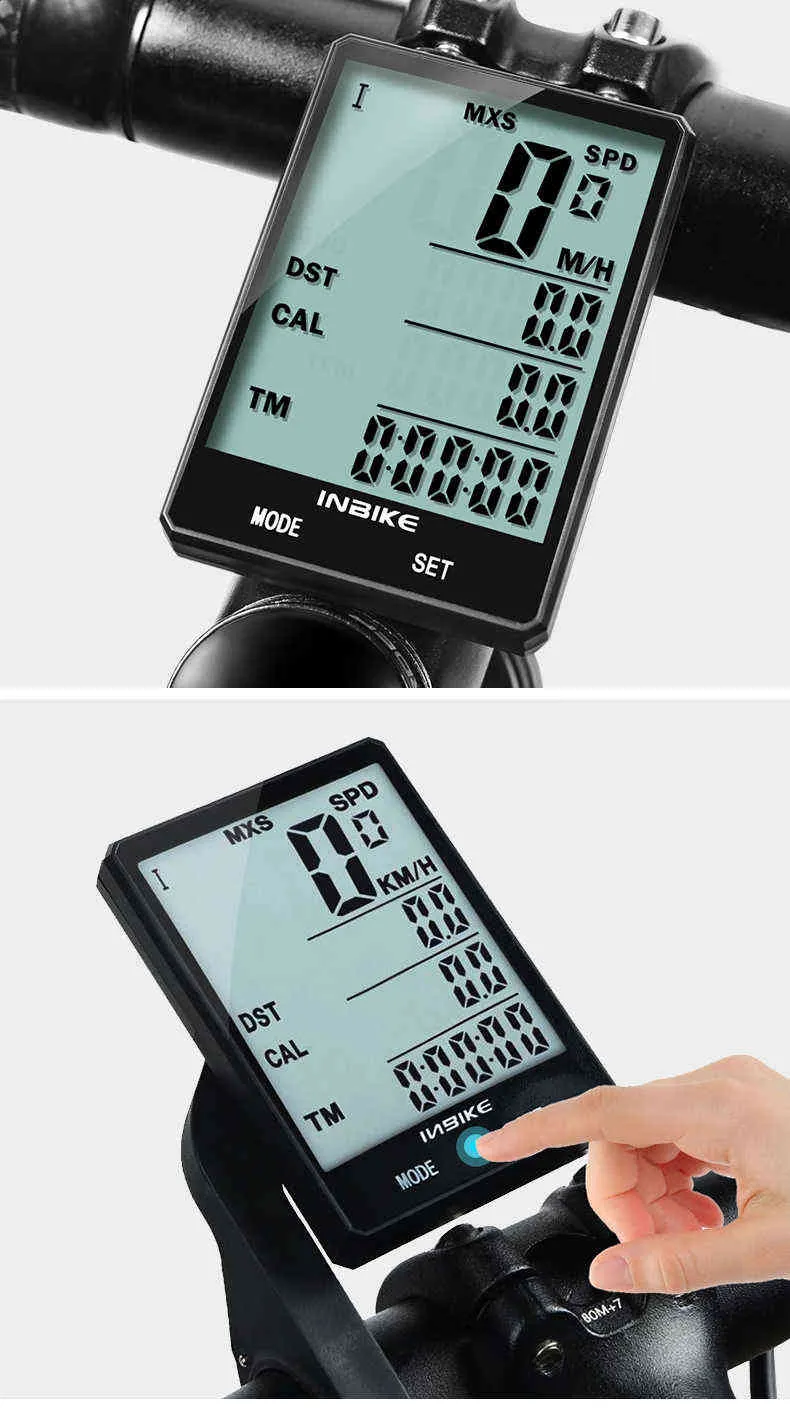 Setting sales speedometer inbike