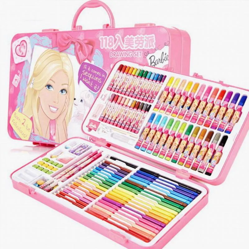 Highlighters Oversized Suit Barn Brevpapper Tillbehör Ritverktyg Highlighter Pen Crayon Colors Pencil Akvarellmarkör # 3309